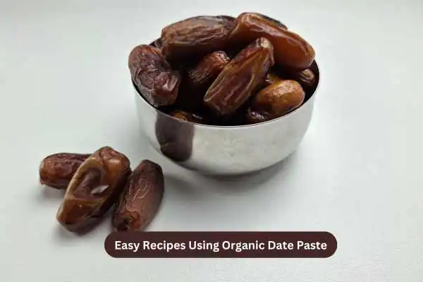 Easy Recipes Using Organic Date Paste