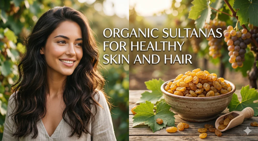 Organic Sultanas for Healthy Skin and Hair