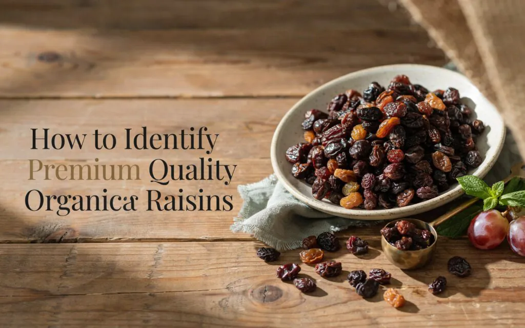 How to Identify Premium Quality Organic Raisins