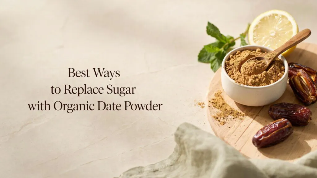 Best Ways to Replace Sugar with Organic Date Powder
