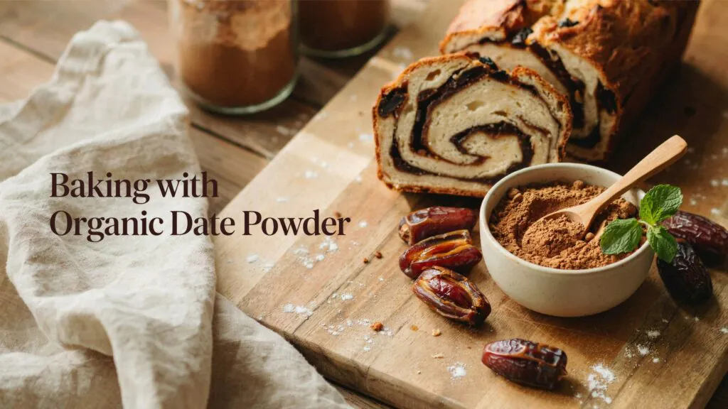 Baking with Organic Date Powder