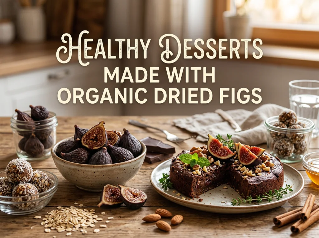 Healthy Desserts Made with Organic Dried Figs