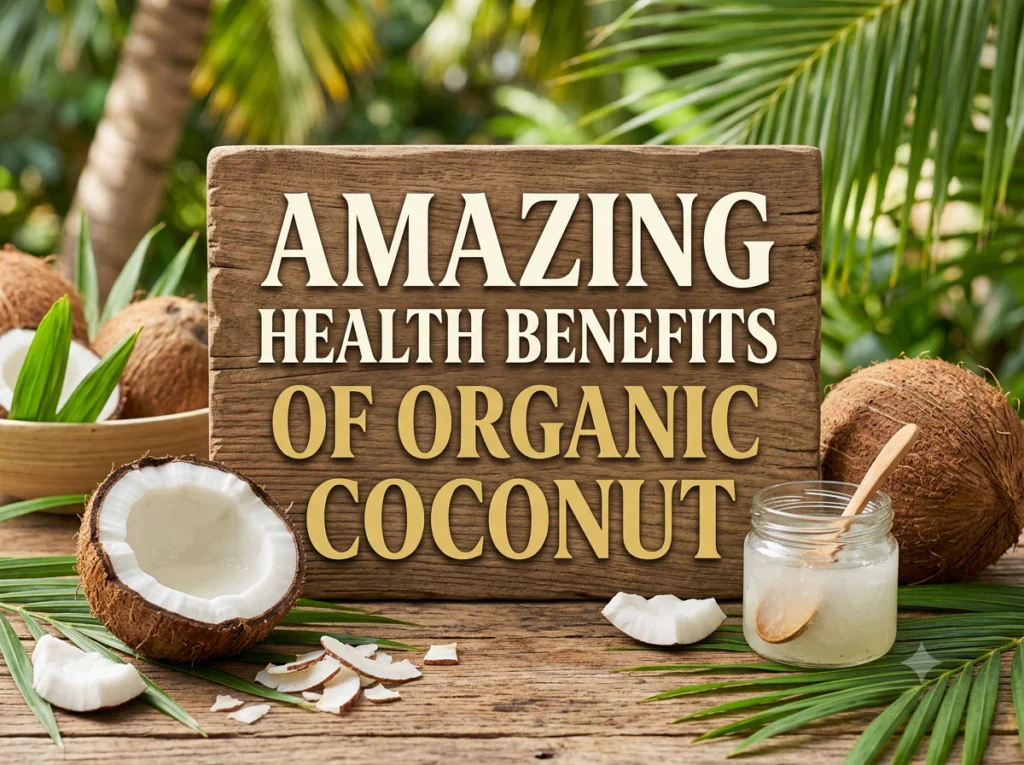Amazing Health Benefits of Organic Coconu
