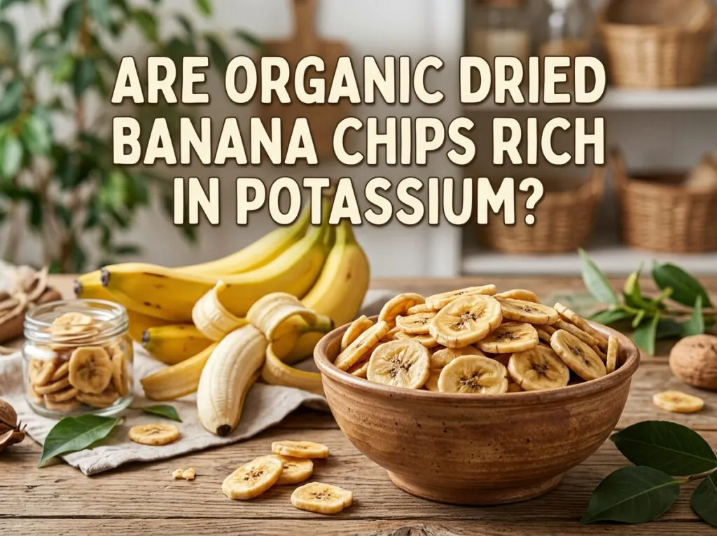 Are Organic Dried Banana Chips Rich in Potassium
