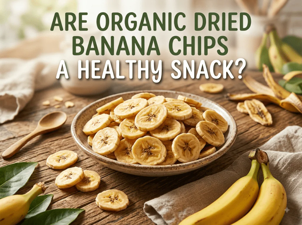 Are Organic Dried Banana Chips a Healthy Snac