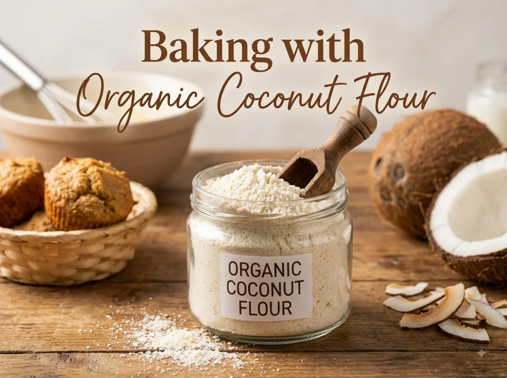 Baking with Organic Coconut Flour