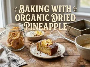 Baking with Organic Dried Pineapple
