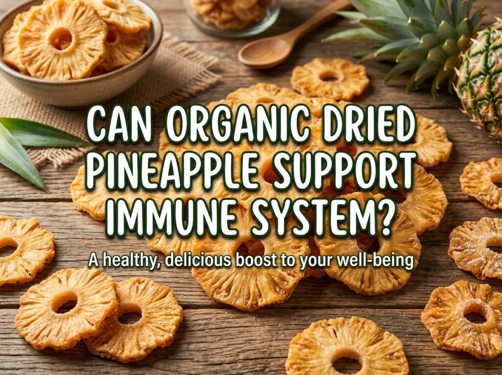 Can Organic Dried Pineapple Support Immune System
