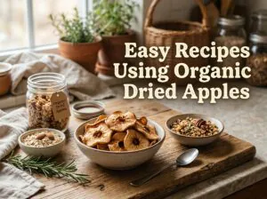 Easy Recipes Using Organic Dried Apples