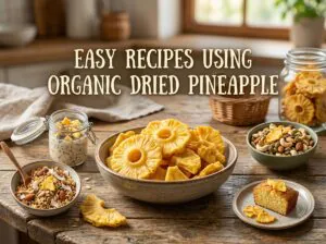 Easy Recipes Using Organic Dried Pineapple