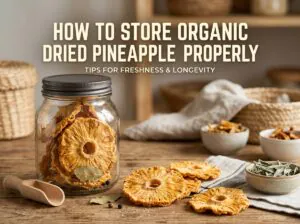 How to Store Organic Dried Pineapple Properly