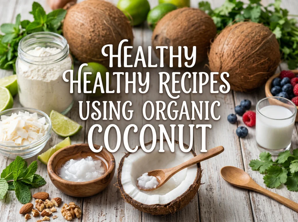 Healthy Recipes Using Organic Coconut