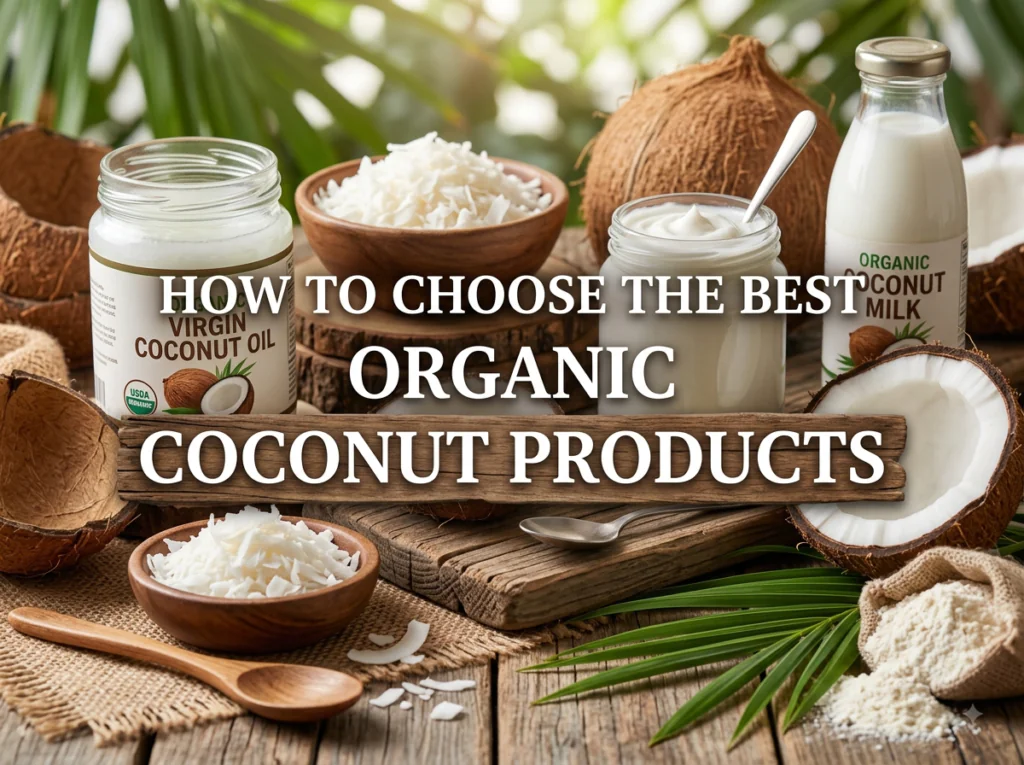 How to Choose the Best Organic Coconut Products