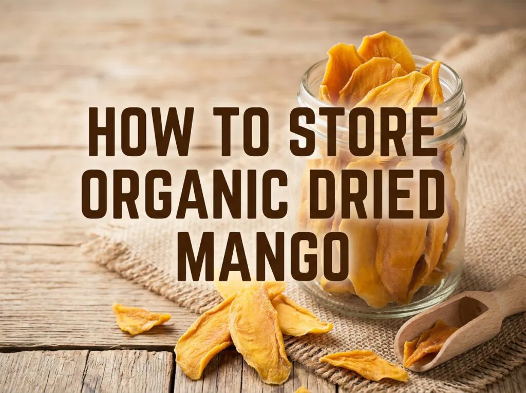 How to Store Organic Dried Mango