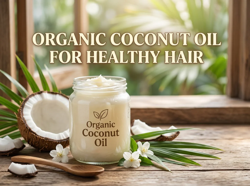 Organic Coconut Oil for Healthy Hair