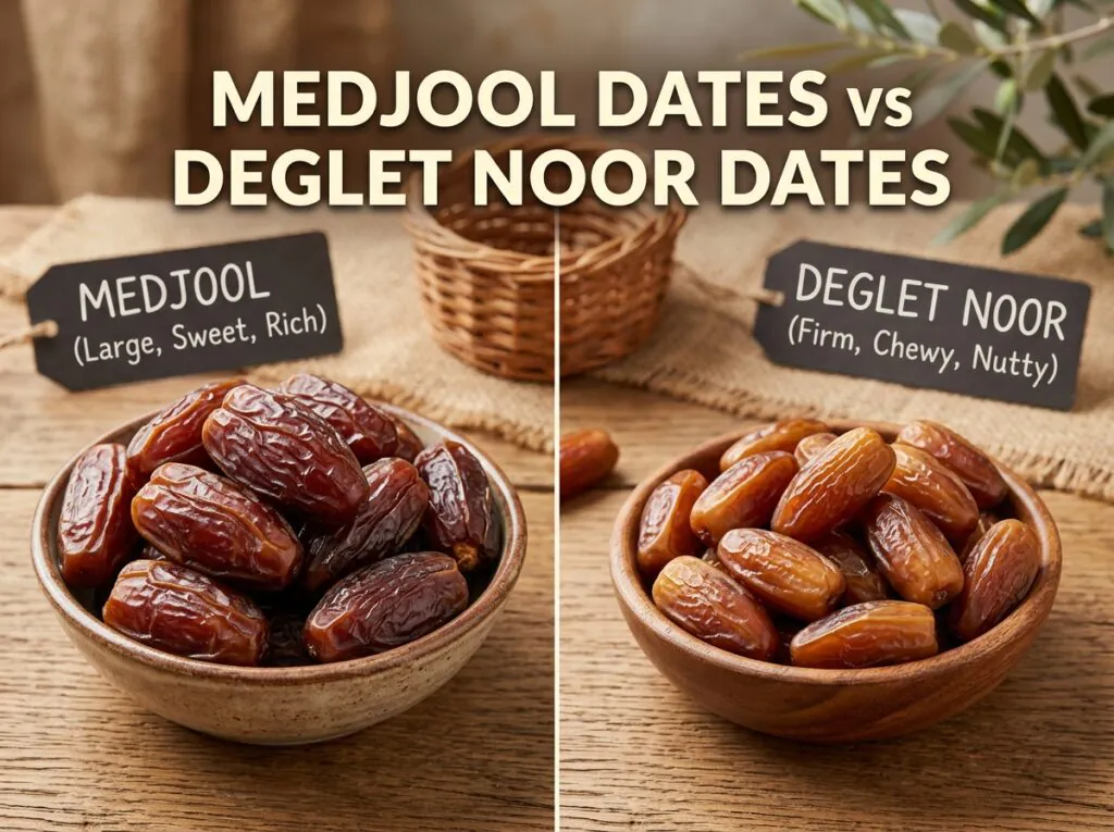 Medjool Dates vs Deglet Noor Dates