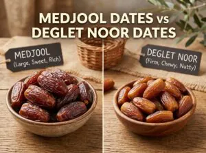 Medjool Dates vs Deglet Noor Dates