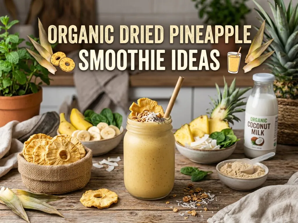 Organic Dried Pineapple Smoothie Ideas