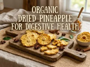 Organic Dried Pineapple for Digestive Health