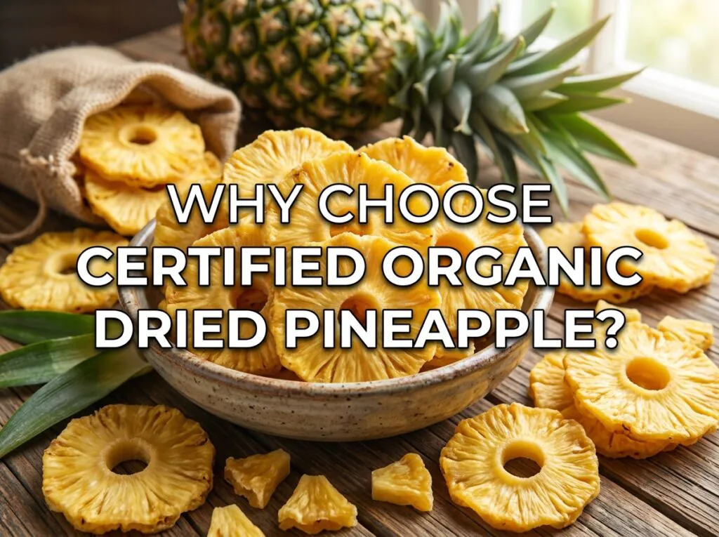 Why Choose Certified Organic Dried Pineapple