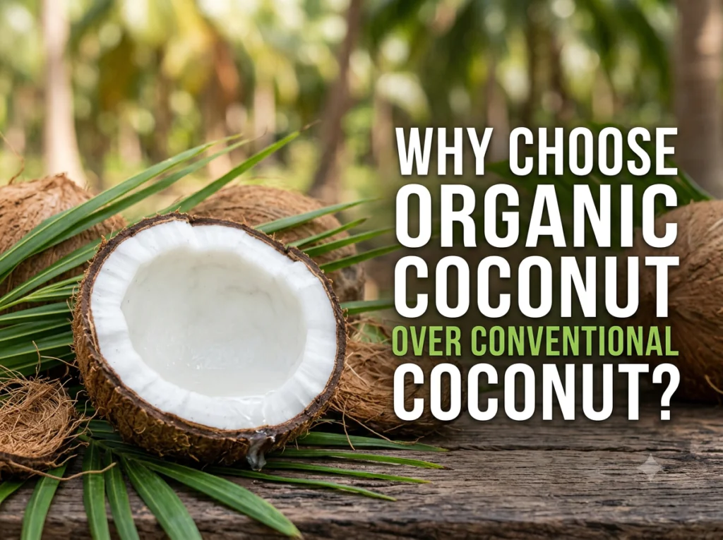 Why Choose Organic Coconut Over Conventional Coconu